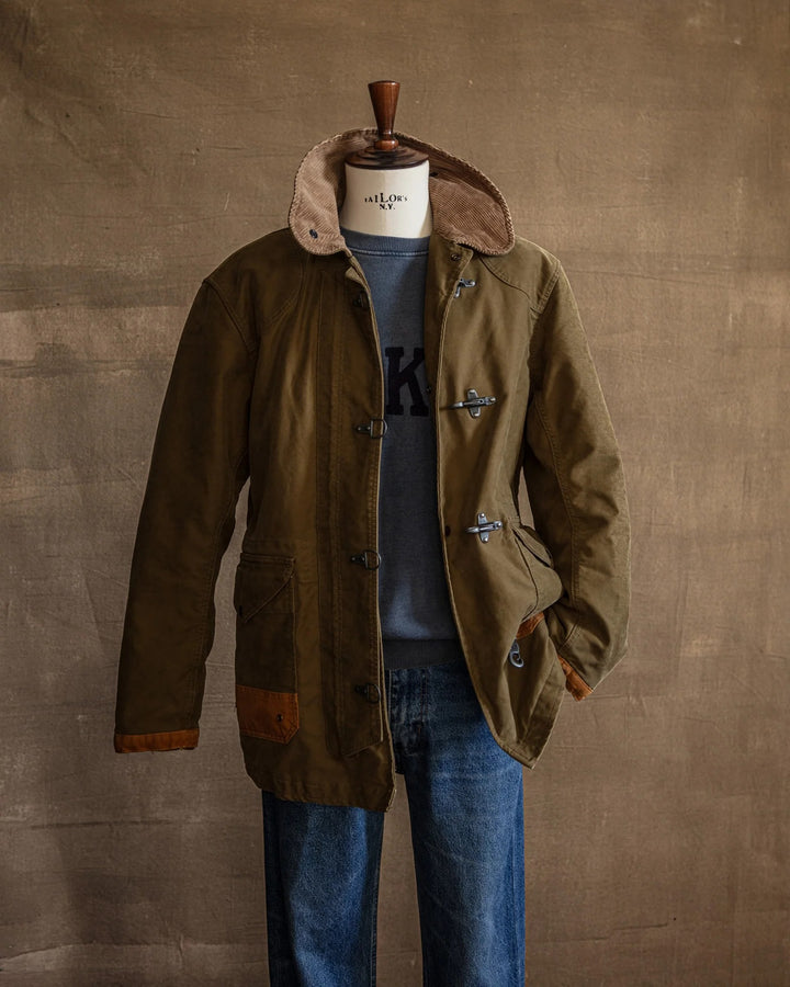 FIREMAN JUNGLE CLOTH JKT BEDFORD VERDE