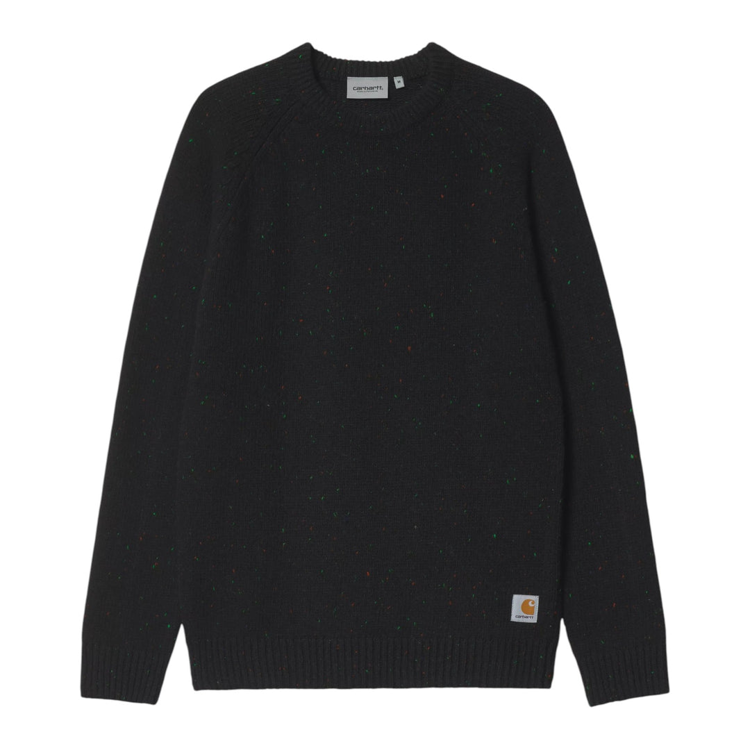 ANGLISTIC SWEATER SPECKLED BLACK