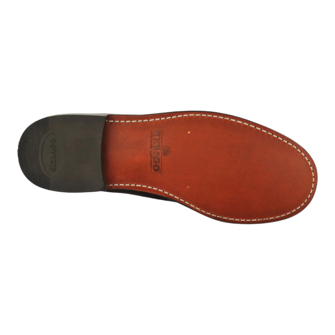 Mocassini Vera Pelle GoodYear Scamosciato Marrone