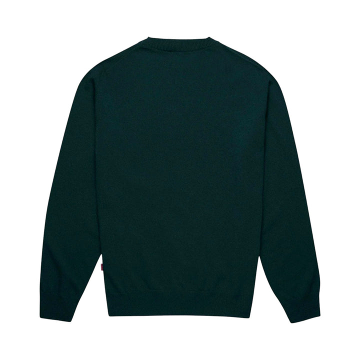 COLLERETTE EN LAINE BLEUE