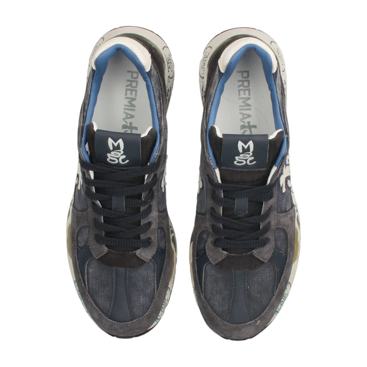 SNEAKERS MASE DARK BLUE/DARK BROWN 7819