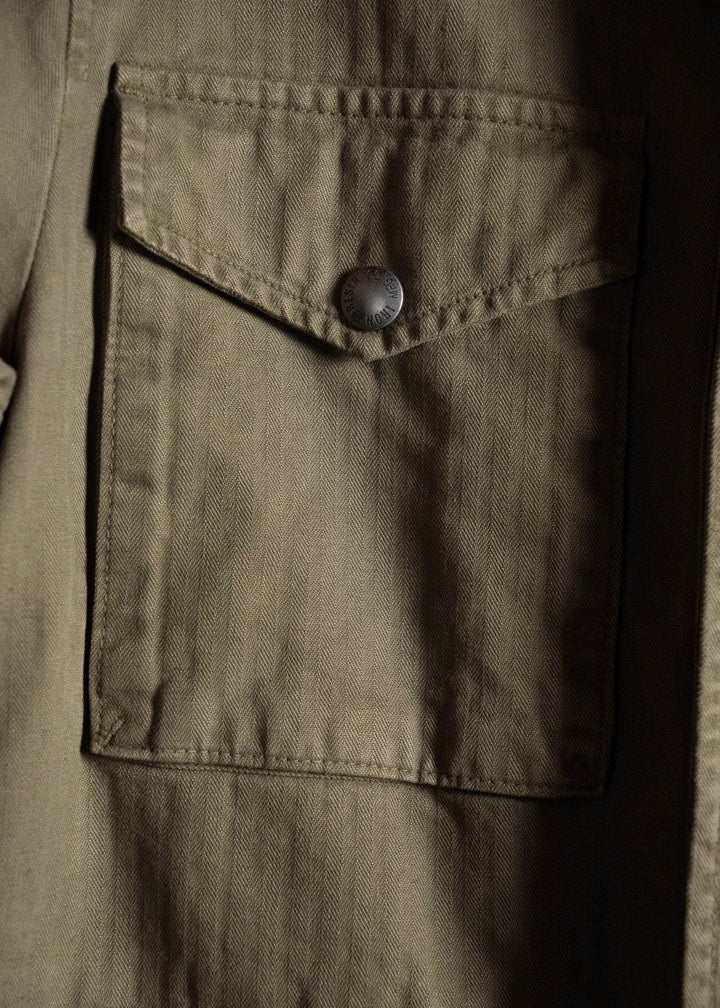 M65 HERRINGBONE JACKET VERDE