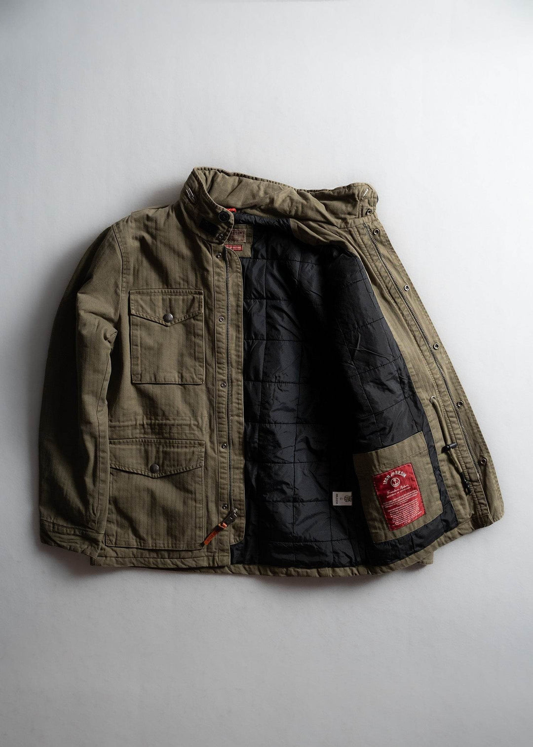 M65 HERRINGBONE JACKET VERDE