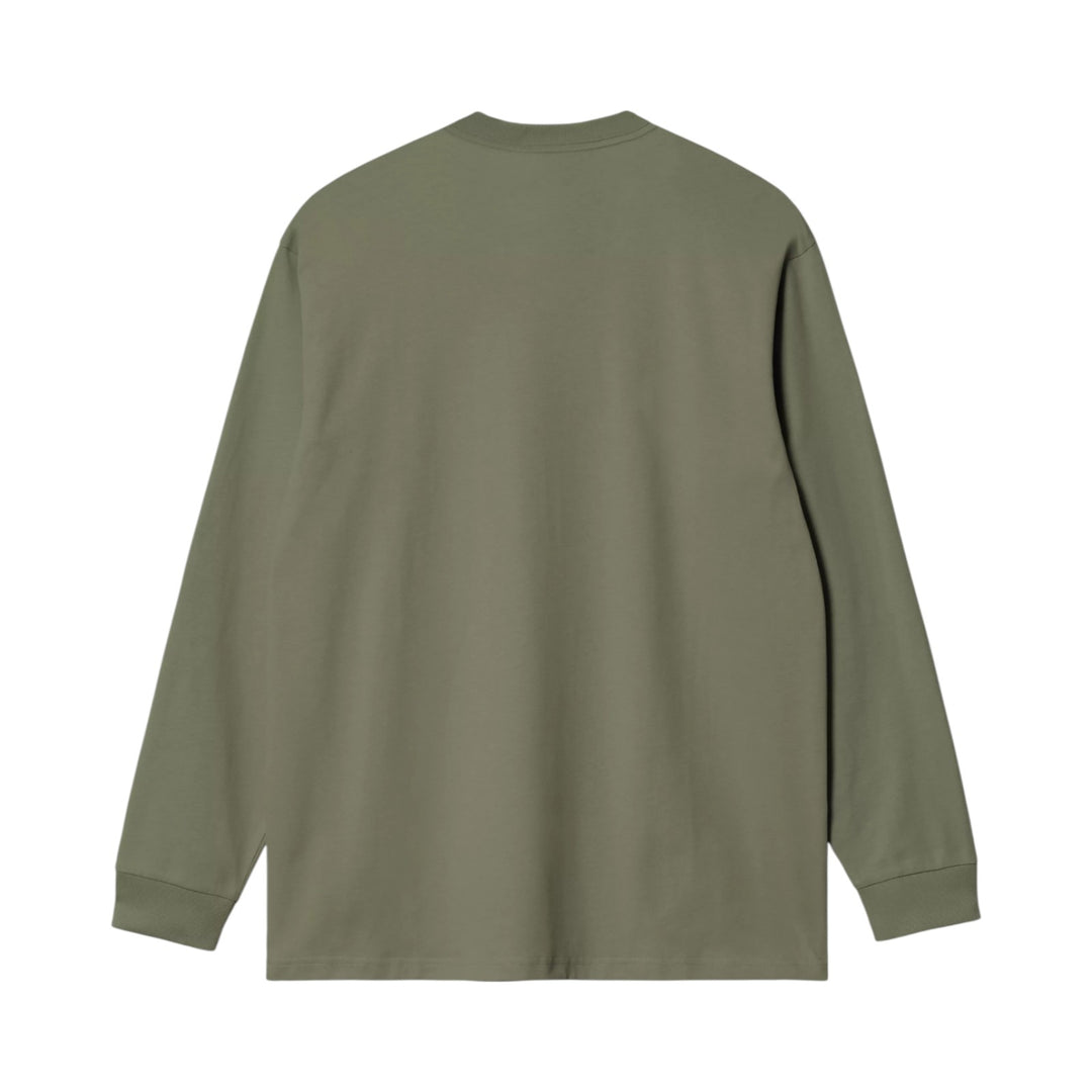 T-Shirt L/S Pocket Leaf Verde