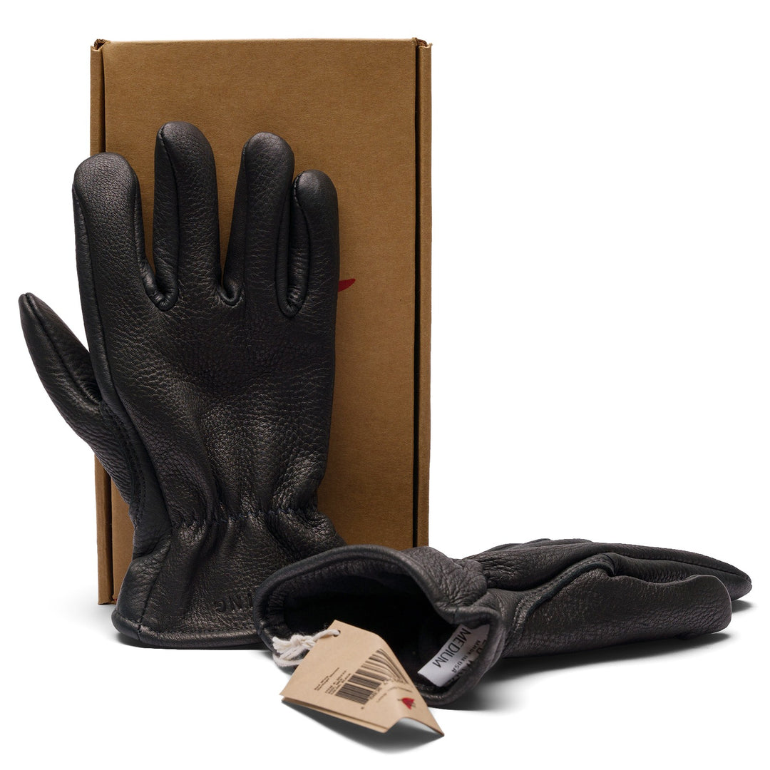 image-1-red-wing-shoes-gants-en-cuir-de-daim-rembourrés-noirs-gants-95232