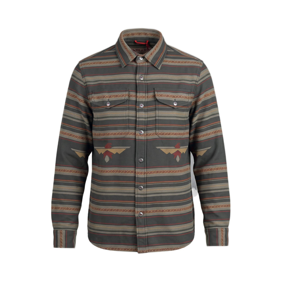 Iron and Resin LAWLAND SHIRT OLIVE Verde - foto 1