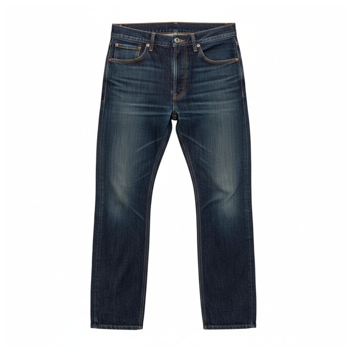 DENIM CARROT DARK BLU