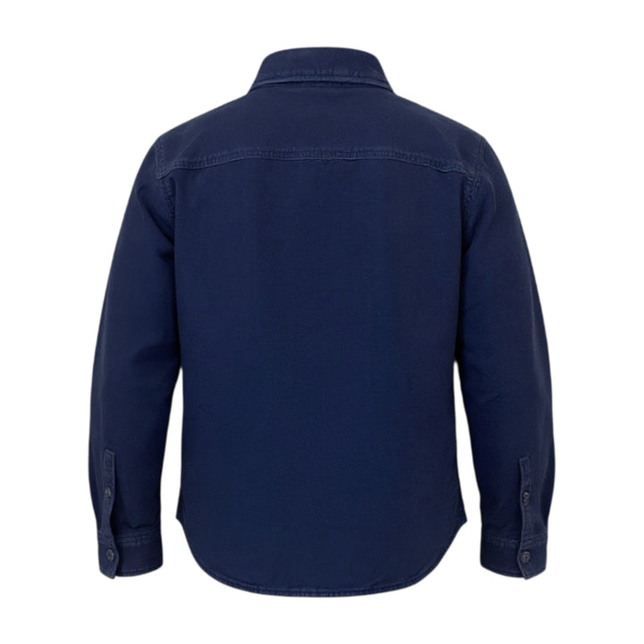 CHEMISE MOLESKINE MATELASSÉE BLEUE