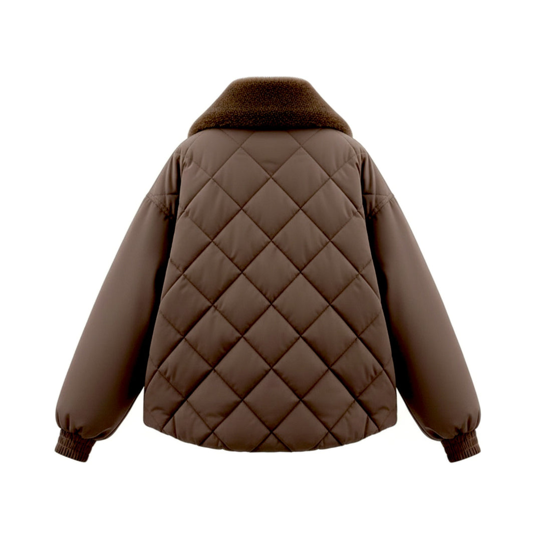 Giacca Imbottito corto SENIOR MARRONE
