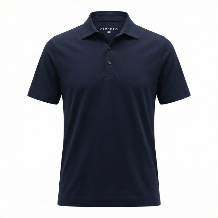 Polo Premium Piquet Azul