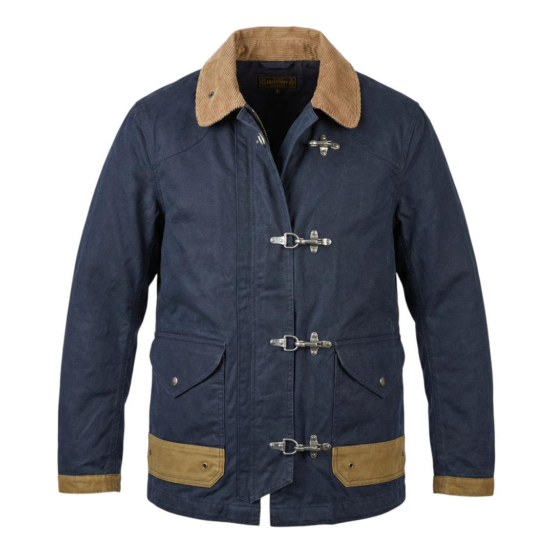 Chaqueta Fireman Canvas Lined Jkt Bedford Azul