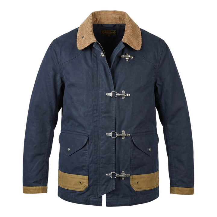 Chaqueta Fireman Canvas Lined Jkt Bedford Azul