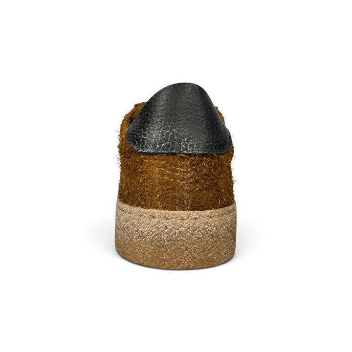 Kazan sneakers in vera pelle scamosciata marrone Moma