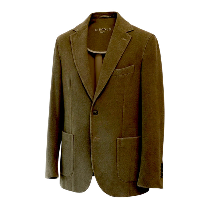 BLAZER G.DYED WOOL VERDE