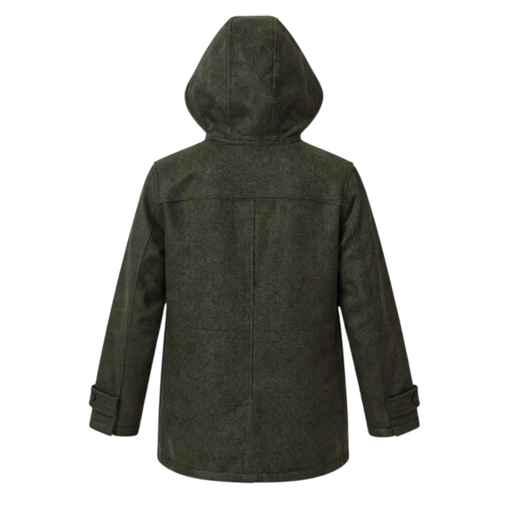 WOOL DUFFLE COAT STIRLING VERDE