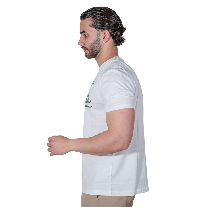 T-SHIRT STAMPA PASTA YELLOW