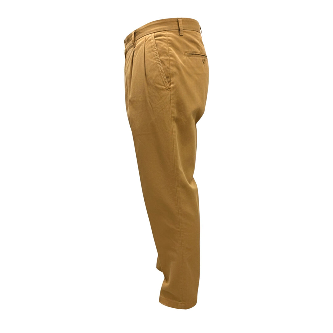 PANTALONI PORTOBELLO in COTONE COGNAC