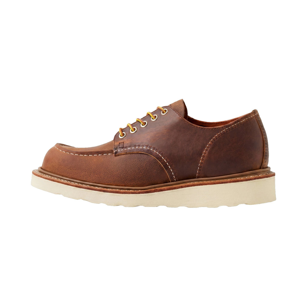 Red Wing Shoes 8077 SHOP MOC OXFORD COPPER BROWN Marrone - foto 2
