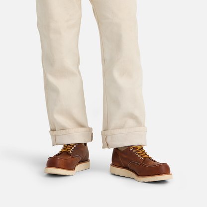 Red Wing Shoes 8077 SHOP MOC OXFORD COPPER BROWN Marrone - foto 8