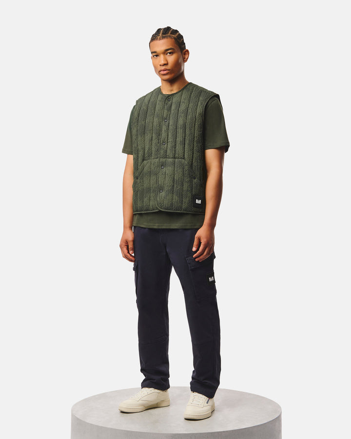 Weekend Offender Fitzpatrick Ero Gilet Black Forest Verde - foto 2