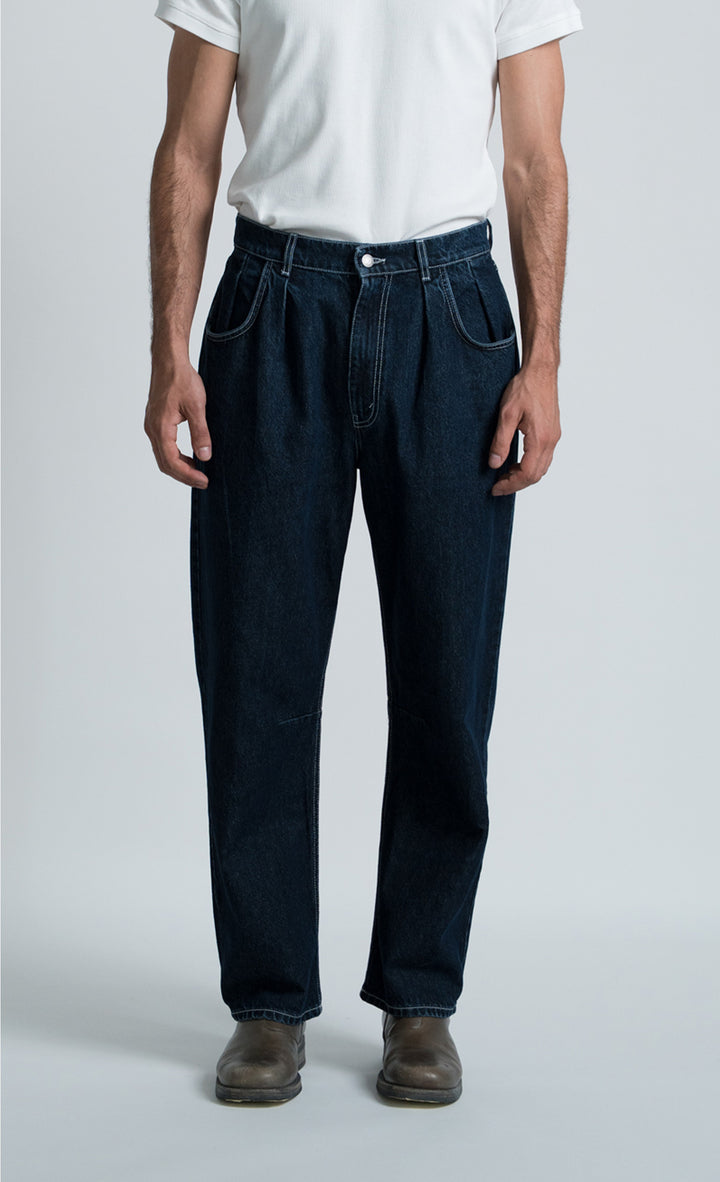 Wooden Jeans Pit Over Blu - foto 8