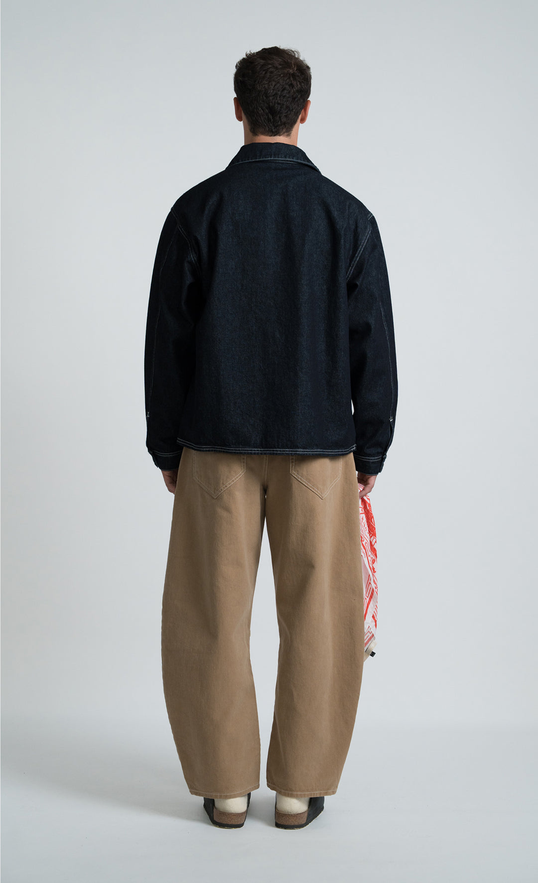 Wooden Pantalone Balloon Cammello Beige - foto 7